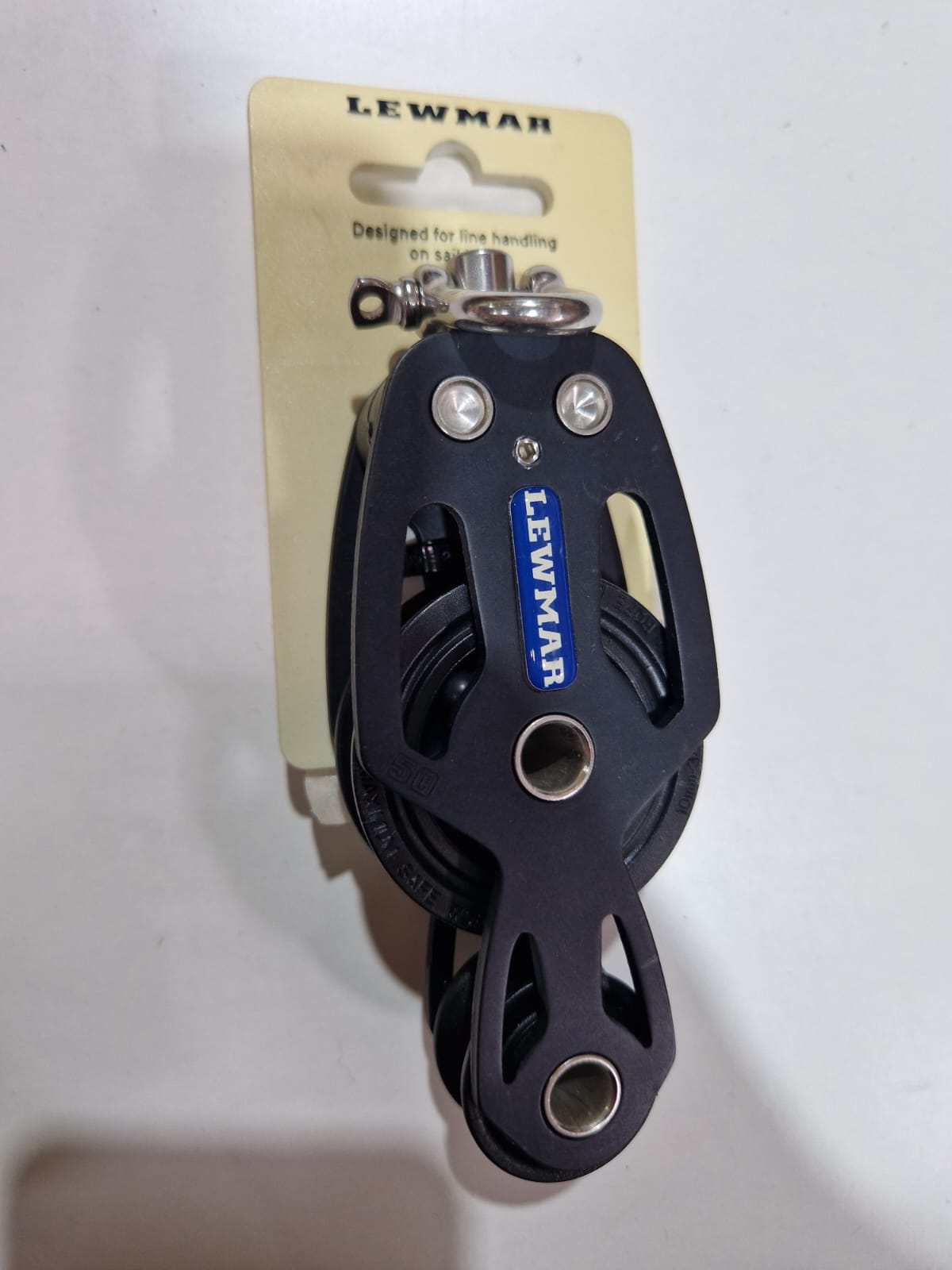 Lewmar HTX 50 mm fiddle plokk