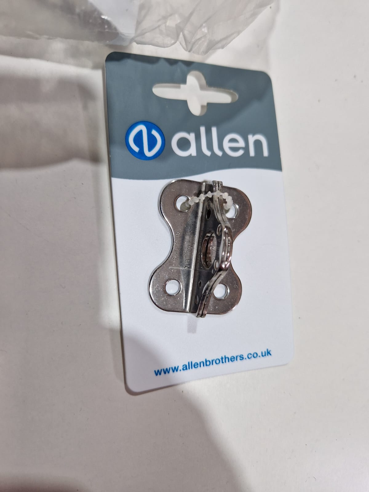 Allen A4003 nerūsējošā tērauda stiprinājuma plāksne – attēls 2