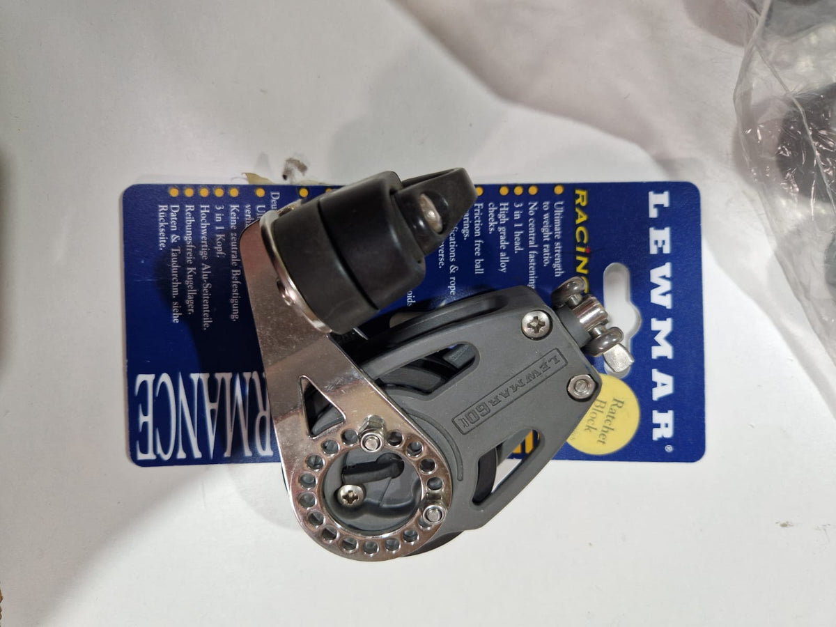 Lewmar 60 mm VF ratchet üksikplokk cam'iga