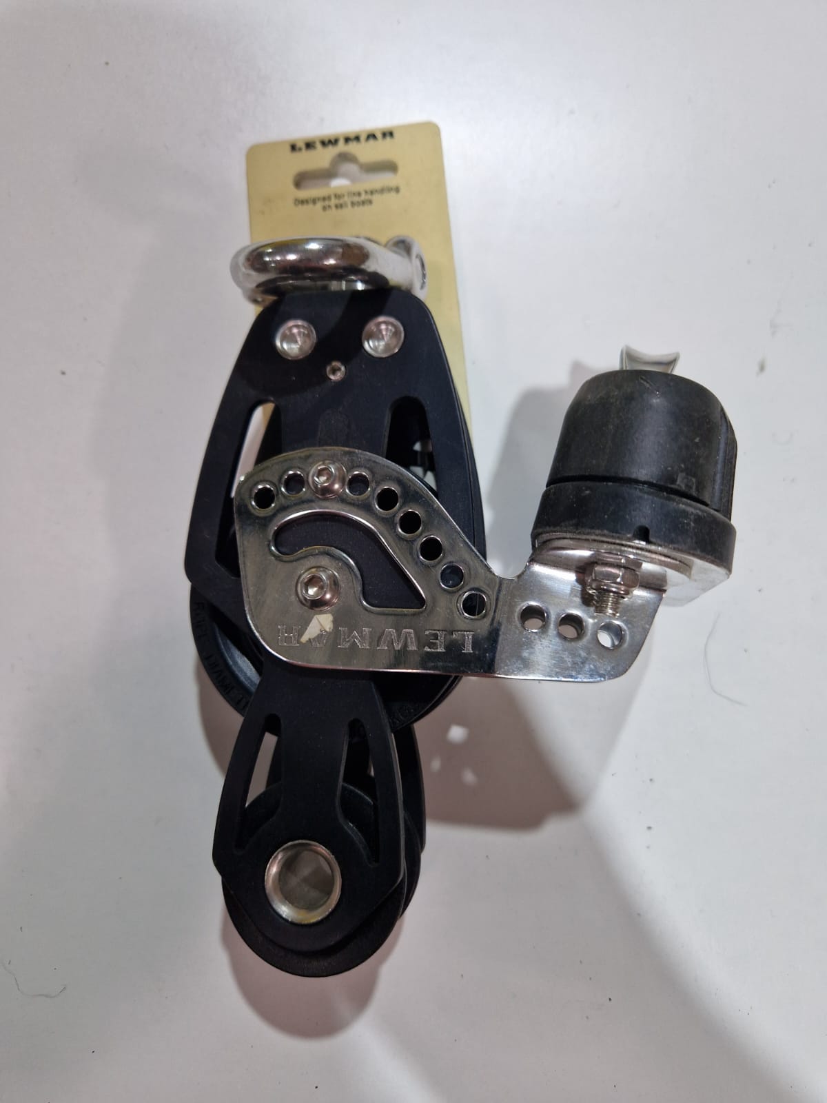Lewmar HTX 72 mm fiddle plokk cam'iga