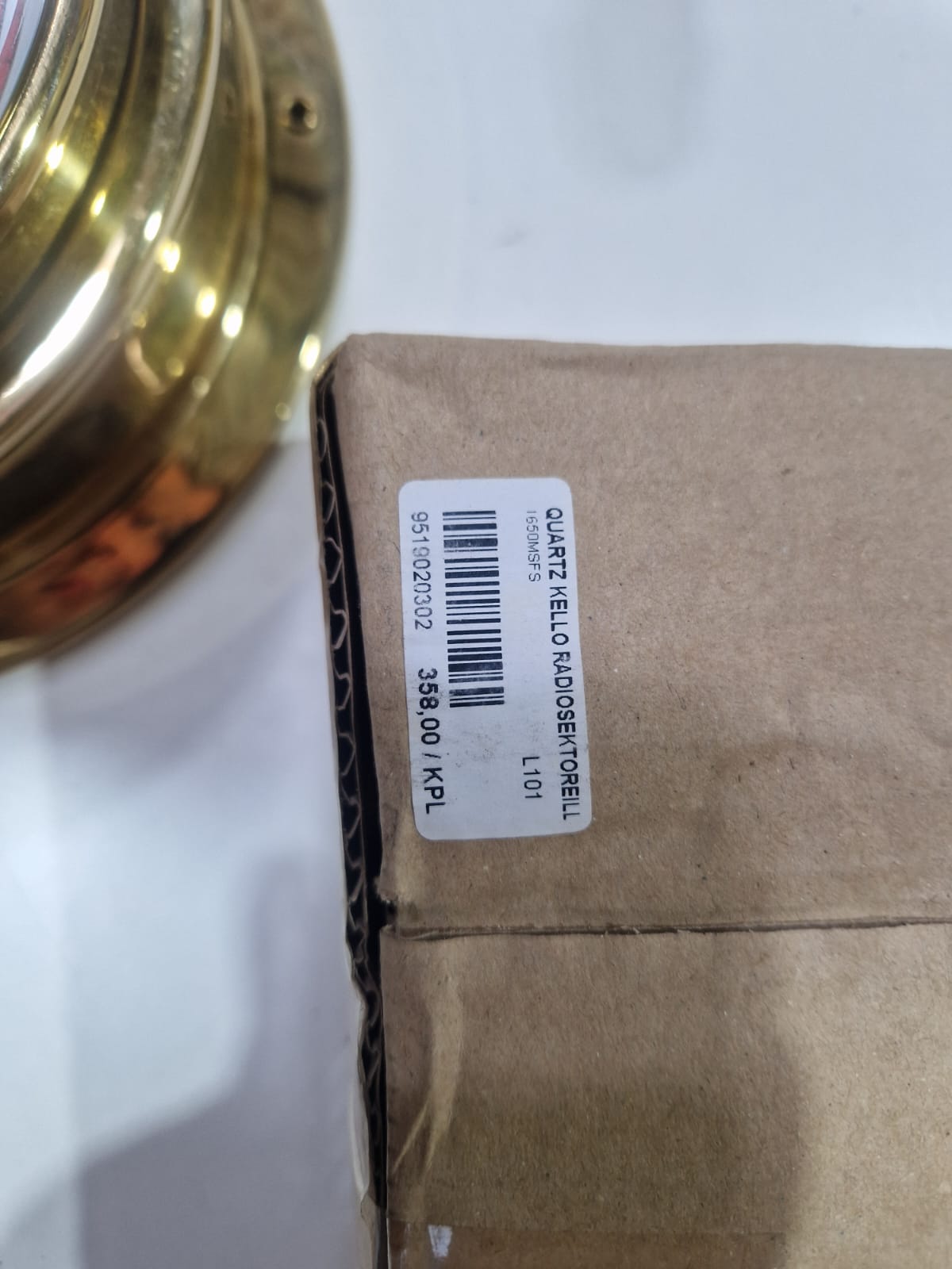 Quartz pulkstenis ar radio sektoriem 1650MSFS – attēls 3