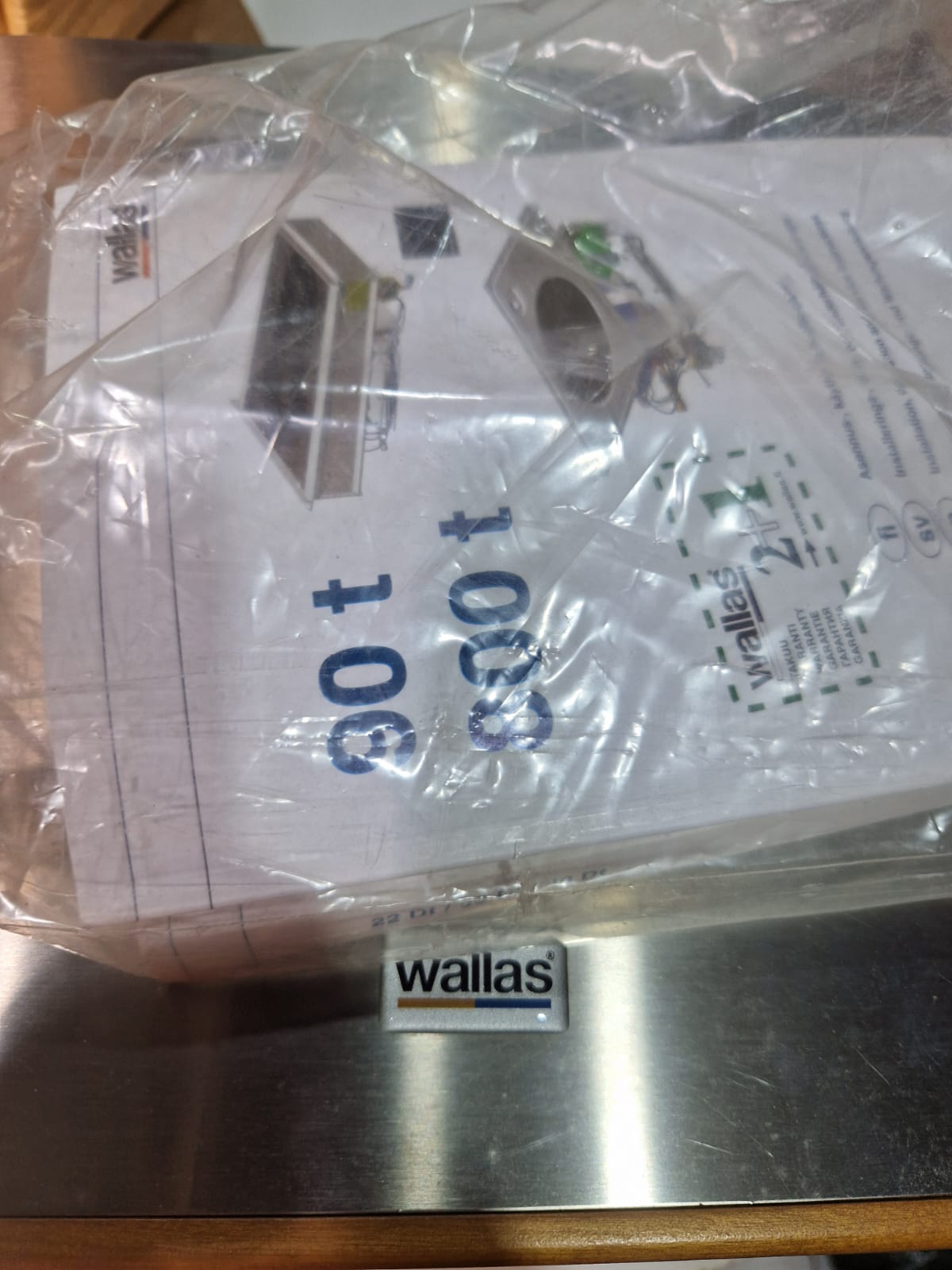 Wallas 800T petrolejas plīts