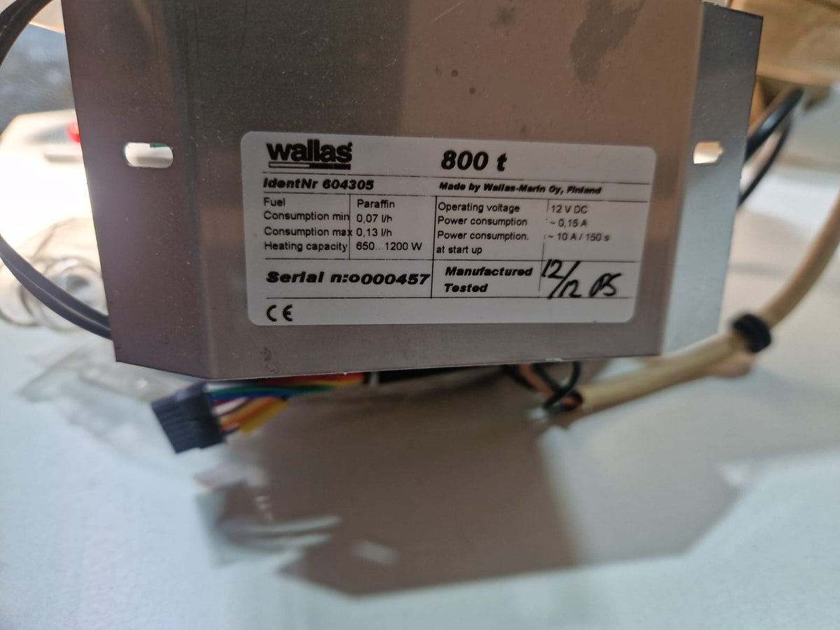 Wallas 800T petrolejas plīts – attēls 4