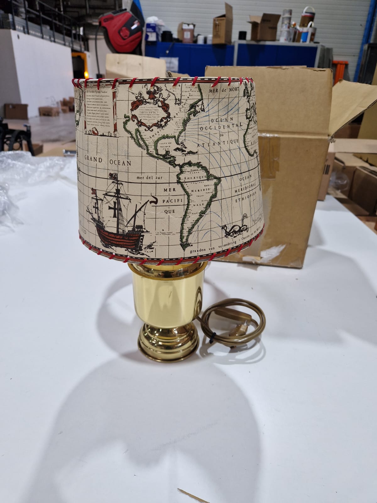 Misiņa jūras kartes lampa 8816/E14 – attēls 3