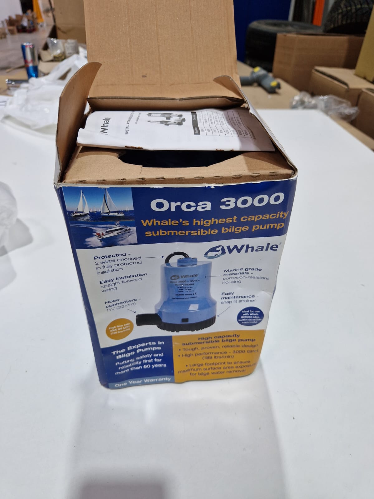 Whale Orca 3000 pilsipump