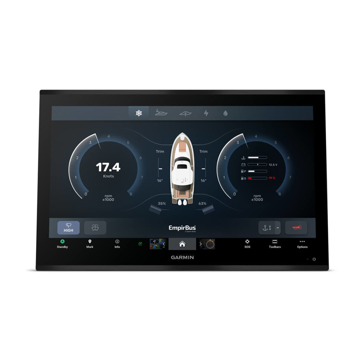 Garmin GPSMAP 9027 – 27" 4K premium-kaardiplotter